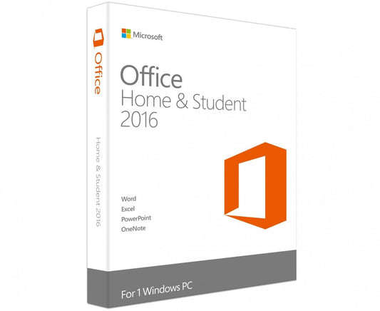 Microsoft Office Home & Student 2016 til Windows - e-nemtMicrosoft Office Home & Student 2016 til Windows